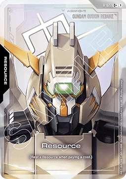 Gundam Card Game Resource GD03-R-027 Resource + single card – Steel Requiem