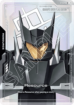 Gundam Card Game Resource GD03-R-028 Resource + single card – Steel Requiem