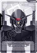 Gundam Card Game Resource GD03-R-029 Resource single card – Steel Requiem