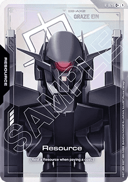 Gundam Card Game Resource GD03-R-029 Resource + single card – Steel Requiem