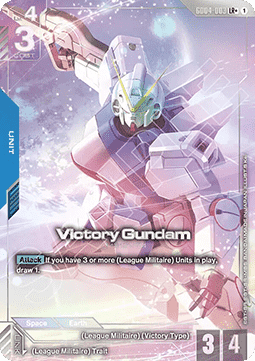 Gundam Card Game Victory Gundam GD04-003 Legendary Rare + single card – Phantom Aria