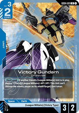 Gundam Card Game Victory Gundam GD04-011 Uncommon single card – Phantom Aria