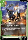 Gundam Card Game Garma's Dopp GD04-026 Common single card – Phantom Aria