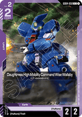 Gundam Card Game Daughtress High Mobility Command Wise Wallaby GD04-059 Common single card – Phantom Aria