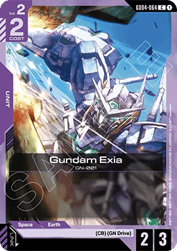 Gundam Card Game Gundam Exia GD04-064 Common single card – Phantom Aria