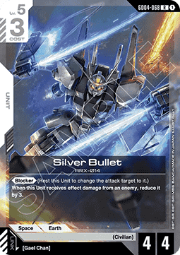 Gundam Card Game Silver Bullet GD04-068 Rare single card – Phantom Aria