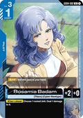 Gundam Card Game Rosamia Badam GD04-082 Uncommon single card – Phantom Aria