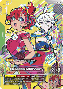 Gundam Card Game Suletta Mercury GD04-085 Rare + single card – Phantom Aria