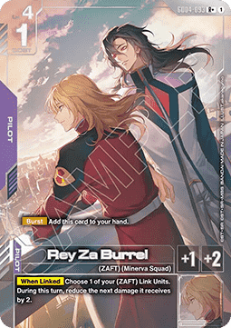 Gundam Card Game Rey Za Burrel GD04-093 Rare + single card – Phantom Aria