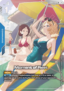 Gundam Card Game Moment of Rest GD04-102 Uncommon + single card – Phantom Aria