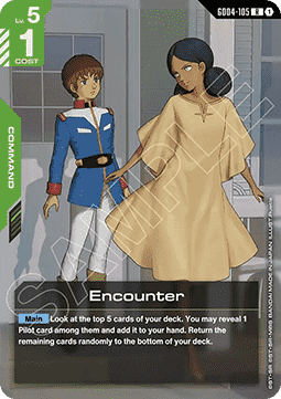 Gundam Card Game Encounter GD04-105 Rare single card – Phantom Aria
