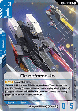 Gundam Card Game Reinforce Jr. GD04-121 Rare single card – Phantom Aria