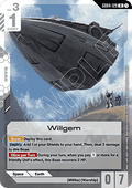 Gundam Card Game Willgem GD04-129 Rare single card – Phantom Aria