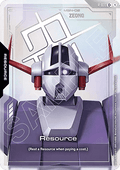 Gundam Card Game Resource GD04-R-033 Resource + single card – Phantom Aria