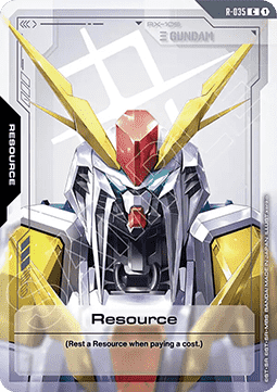 Gundam Card Game Resource GD04-R-035 Resource single card – Phantom Aria