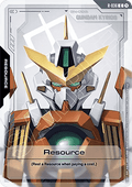 Gundam Card Game Resource GD04-R-036 Resource single card – Phantom Aria