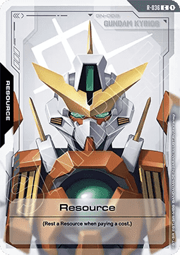 Gundam Card Game Resource GD04-R-036 Resource single card – Phantom Aria