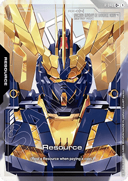 Gundam Card Game Resource GD04-R-040 Resource + single card – Phantom Aria