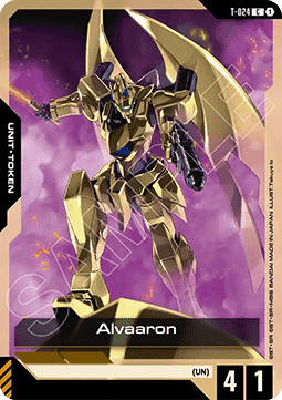 Gundam Card Game Alvaaron GD04-T-024 Token single card – Phantom Aria