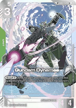 Gundam Card Game Gundam Dynames GD04-GD03-026 Special Rare single card – Phantom Aria