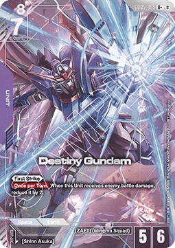 Destiny Gundam (GD05-055) (V.2 - Rare +)