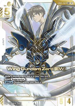 Wing Gundam Zero (EW) (GD05-067) (V.3 - Legendary Rare ++)