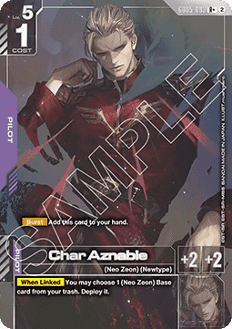 Char Aznable (GD05-093) (V.2 - Rare +)