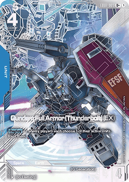 Gundam Card Game Gundam Full Armor (Thunderbolt) (EX) EB01-009 Uncommon + single card – Eternal Nexus