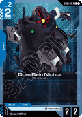 Gundam Card Game Dom Bein Nichts EB01-012 Common single card – Eternal Nexus