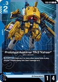 Gundam Card Game Prototype Asshimar TR-3 "Kehaar" EB01-015 Common single card – Eternal Nexus