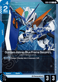 Gundam Card Game Gundam Astray Blue Frame Second L EB01-018 Common single card – Eternal Nexus