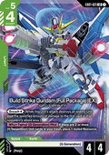 Gundam Card Game Build Strike Gundam (Full Package) (EX) EB01-021 Legendary Rare single card – Eternal Nexus