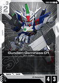 Gundam Card Game Gundam Geminass 01 EB01-056 Common single card – Eternal Nexus