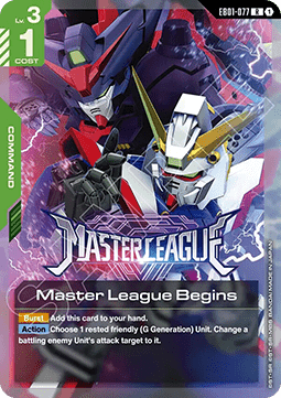 Gundam Card Game Master League Begins EB01-077 Rare single card – Eternal Nexus