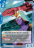 Gundam Card Game Kycilia Zabi & Gwazine EB01-086 Common single card – Eternal Nexus