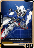 Gundam Card Game Gundam Exia EB01-T-025 Token single card – Eternal Nexus