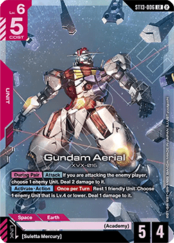Gundam Aerial (ST13-006)