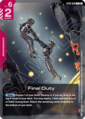 Final Duty (ST13-014)