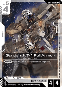 Gundam NT-1 Full Armor (ST14-002)