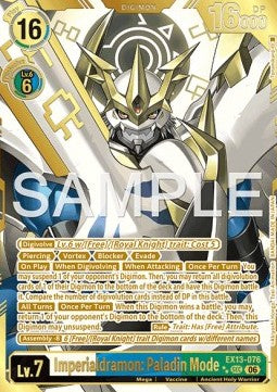 Imperialdramon: Paladin Mode (EX13-076) (V.3)