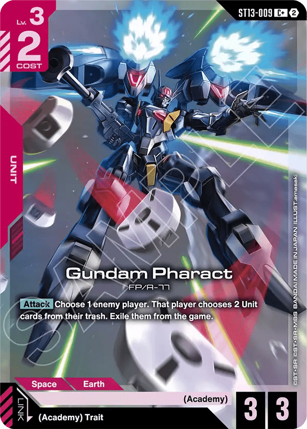 Gundam Pharact (ST13-009) (V.2 - Common +)