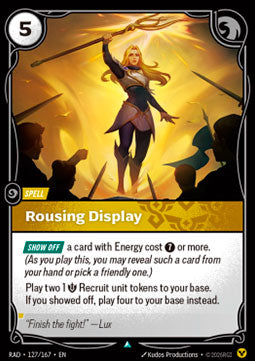 Rousing Display