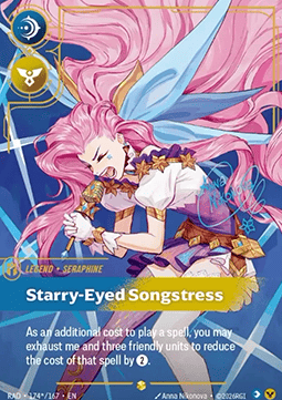 Seraphine, Starry-Eyed Songstress (V.3 - Signed Showcase)