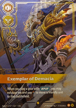Jarvan IV, Exemplar of Demacia (V.3 - Signed Showcase)