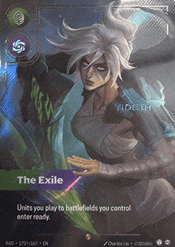 Riven, The Exile (V.3 - Signed Showcase)