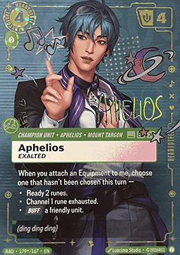 Aphelios, Exalted (V.2 - Signed Showcase)