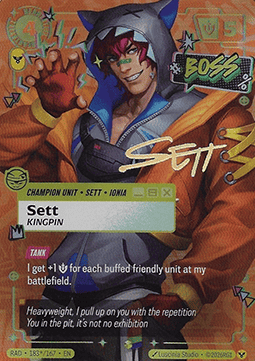 Sett, Kingpin (V.2 - Signed Showcase)