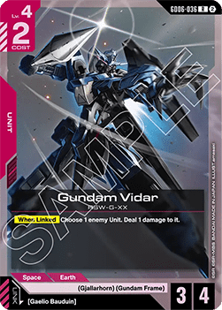 Gundam Vidar (GD06-036)