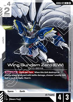 Wing Gundam Zero (EW) (GD06-073)