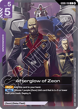 Afterglow of Zeon (GD06-116)